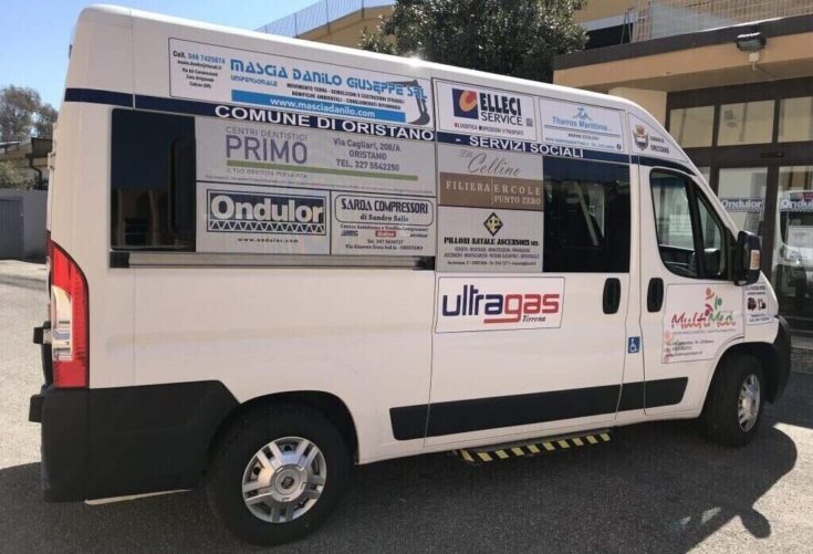 Furgone-trasporto-disabili-1 Furgone Fiat Ducato per trasporto disabili donato ai Servizi Sociali-Comune di Oristano
